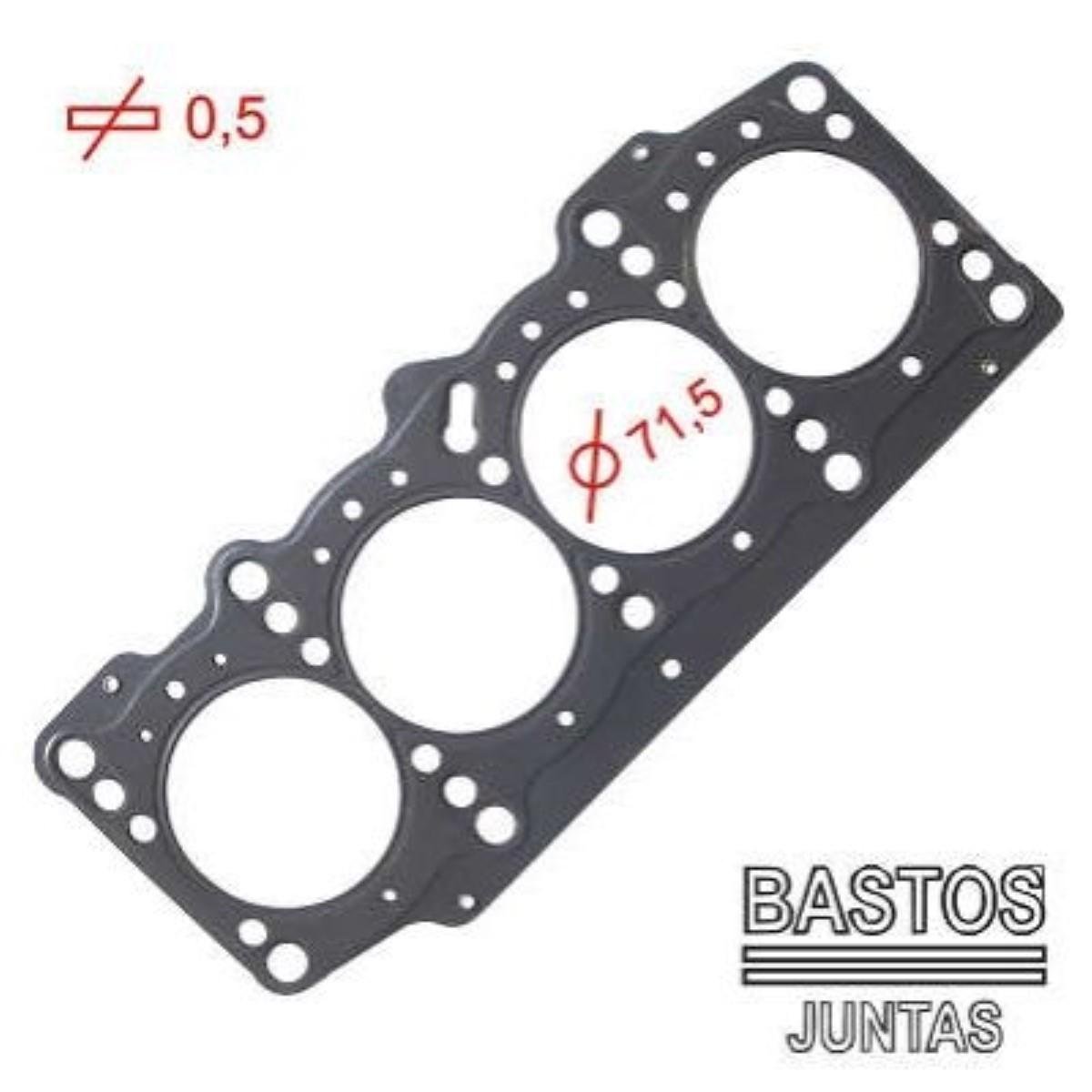 Junta Cabecote Uno Fire 1.0 Bastos 141553Ml