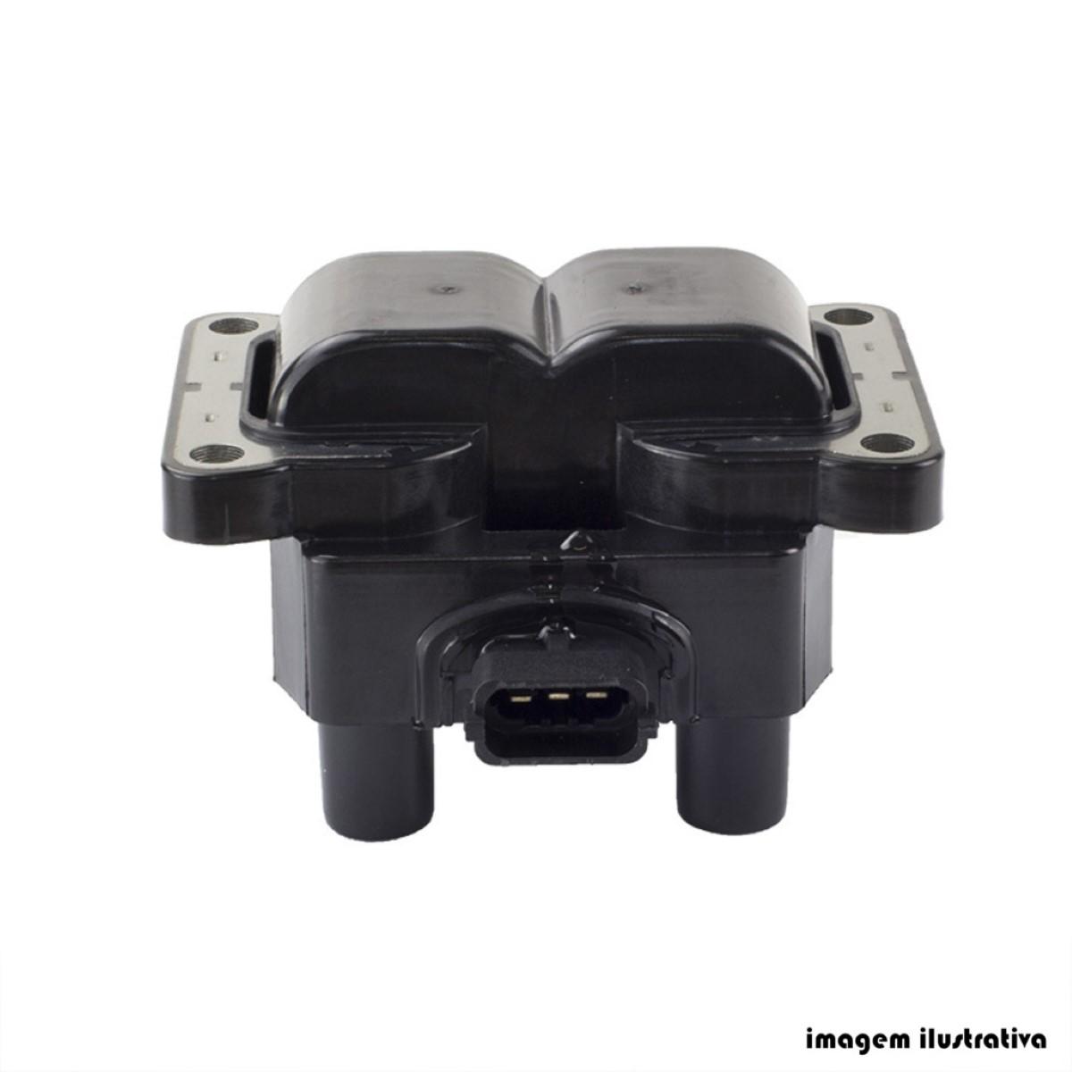 Bobina De Ignição Palio Siena Doblo Strada Vetor Ebi8002B