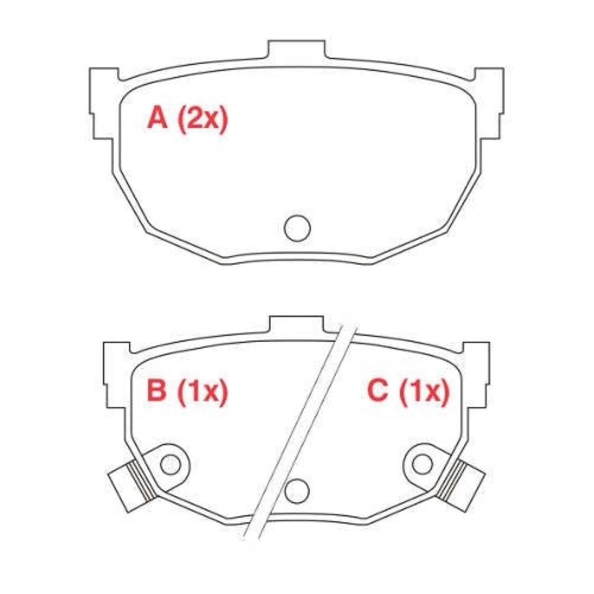 Pastilha Freio Hyundai Elantra Tiburon Jac J5 J6 Kia Cerato Willtec Pw801