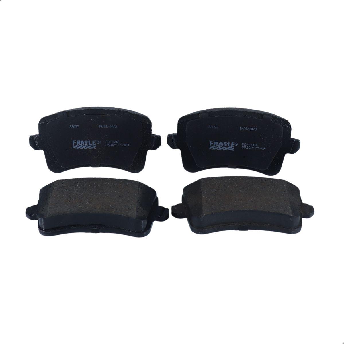 Pastilha Freio Traseira Audi A4 Q5 2008/ Fras-Le Pd1686