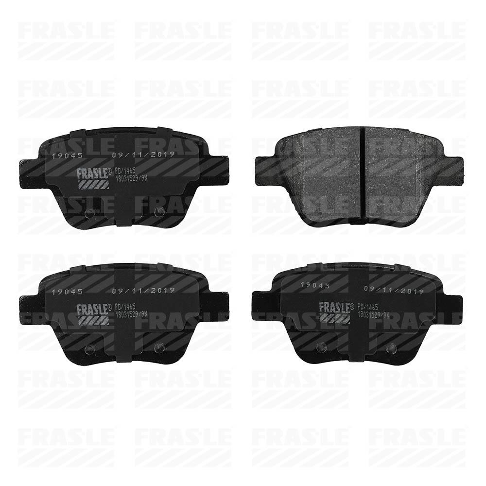 Pastilha De Freio Traseira Golf Frasle Pd1465 Par<Br>