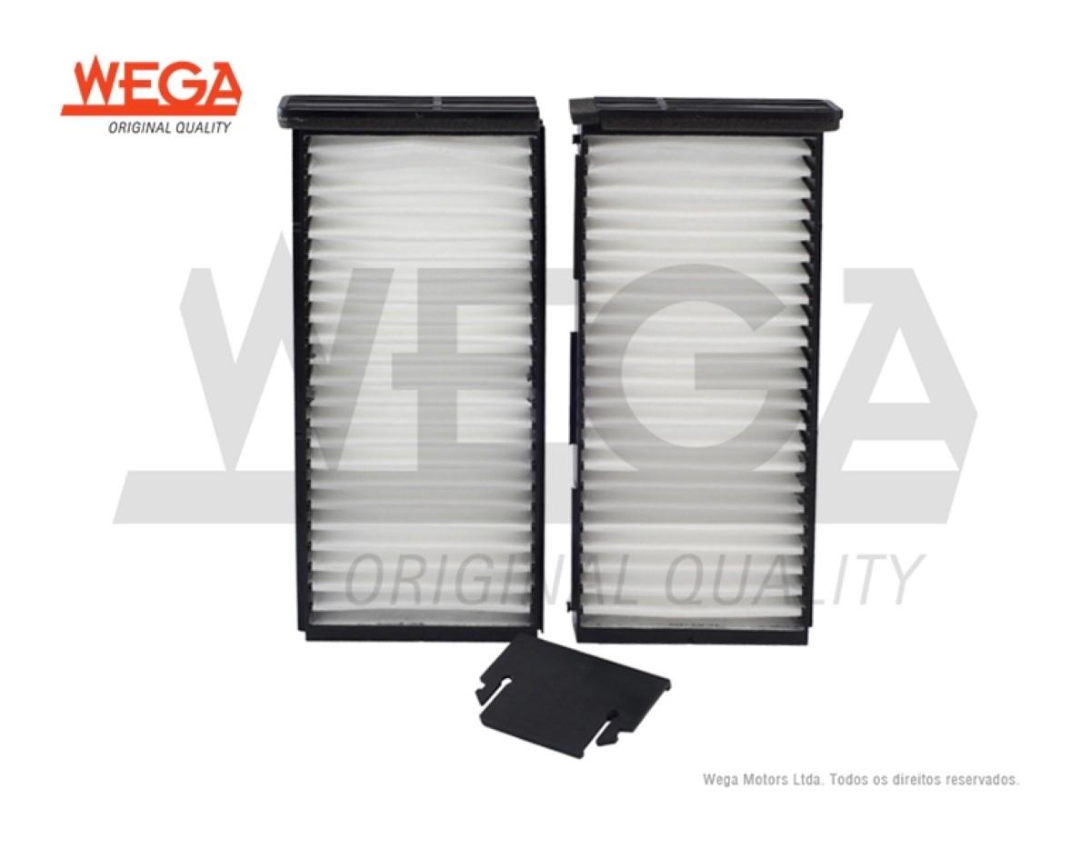 Filtro De Ar Condicionado L200 Pajero 10 Triton Dakar 09 Tds Wega Akx1999