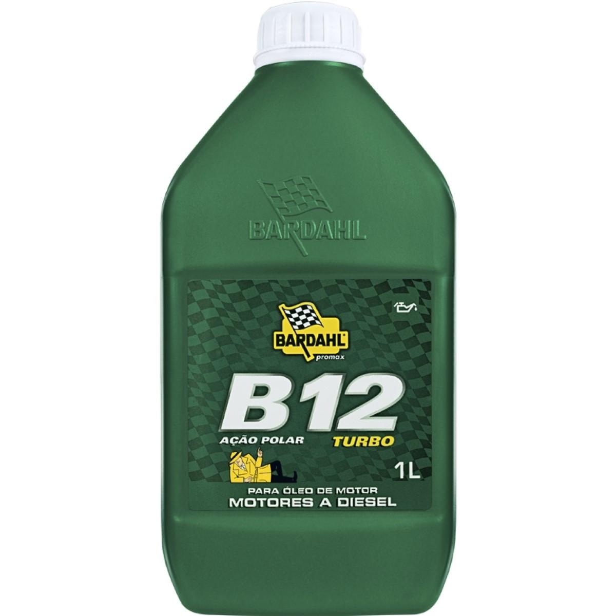 Aditivo De Oleo Bardahl B12 Diesel Turbo 1 Litro