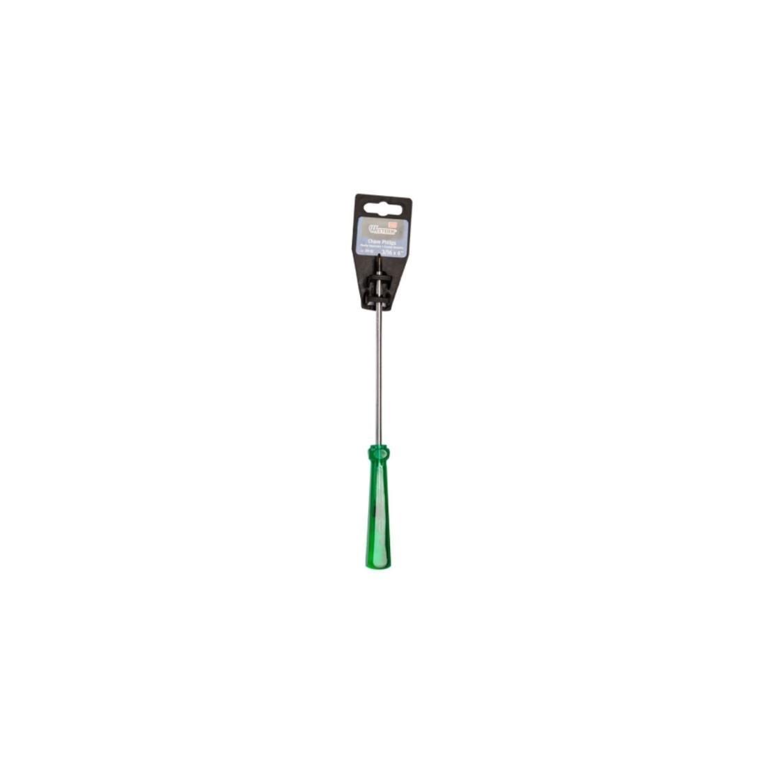 Chave Philips Verde 3/16X6" Ponta Iamantada Western 39-10