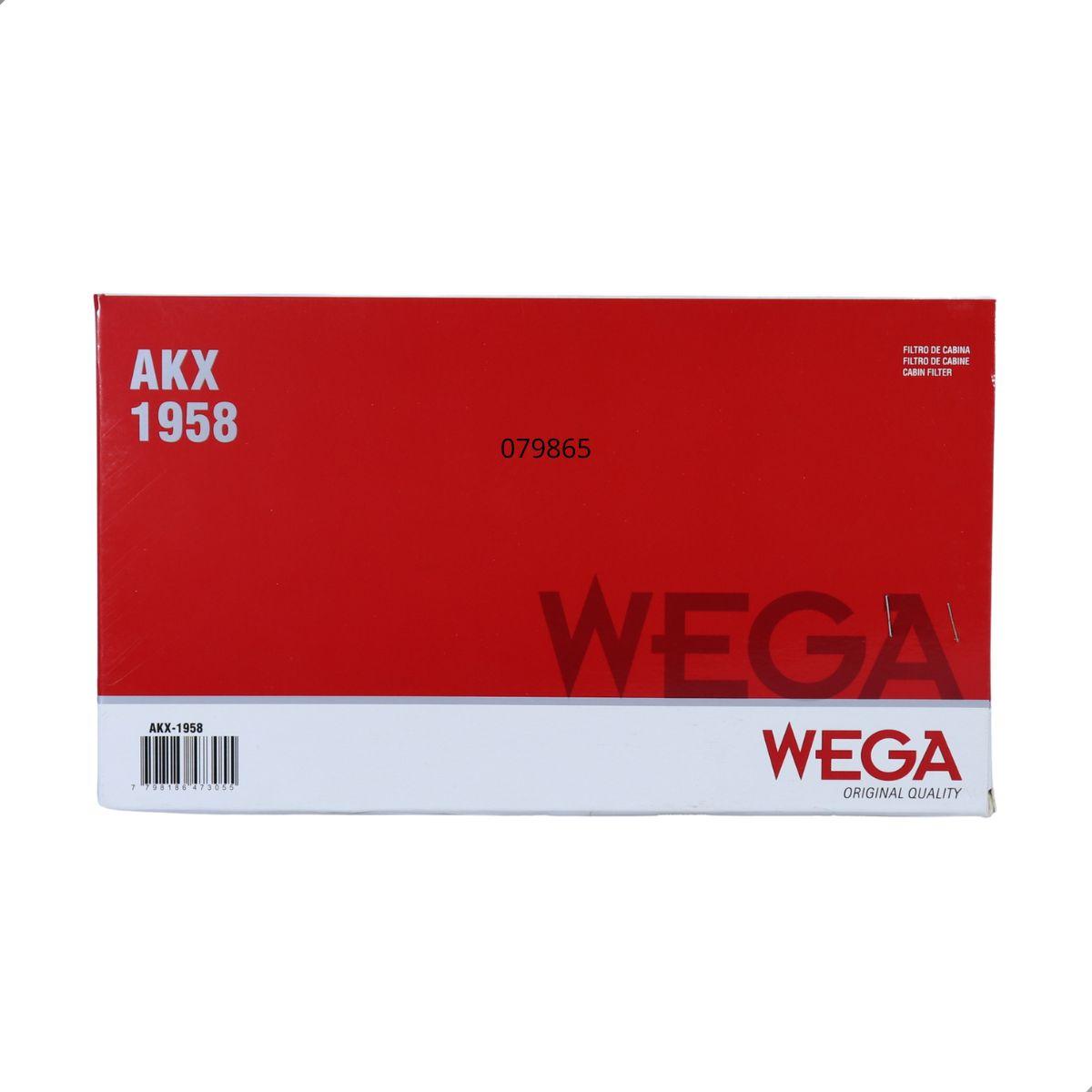 Filtro De Ar Condicionado Sentra 14 2.0 16V Wega Akx1958