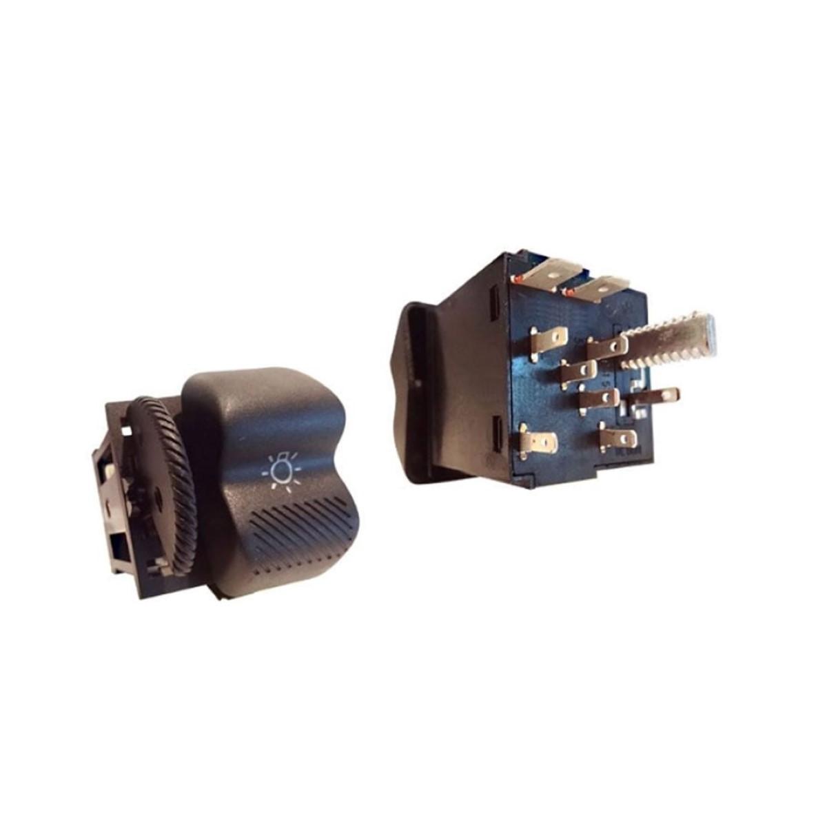 Interruptor Luzes Com Reostato Gol Parati G2 1995 A 1997 Kostal K3109030