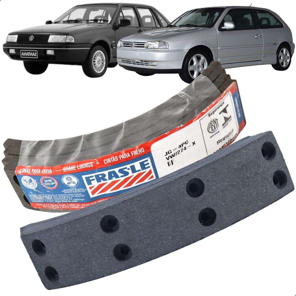 Lona De Freio Gol G1 G2 G3 Voyage Santana Fras-Le Vw274X