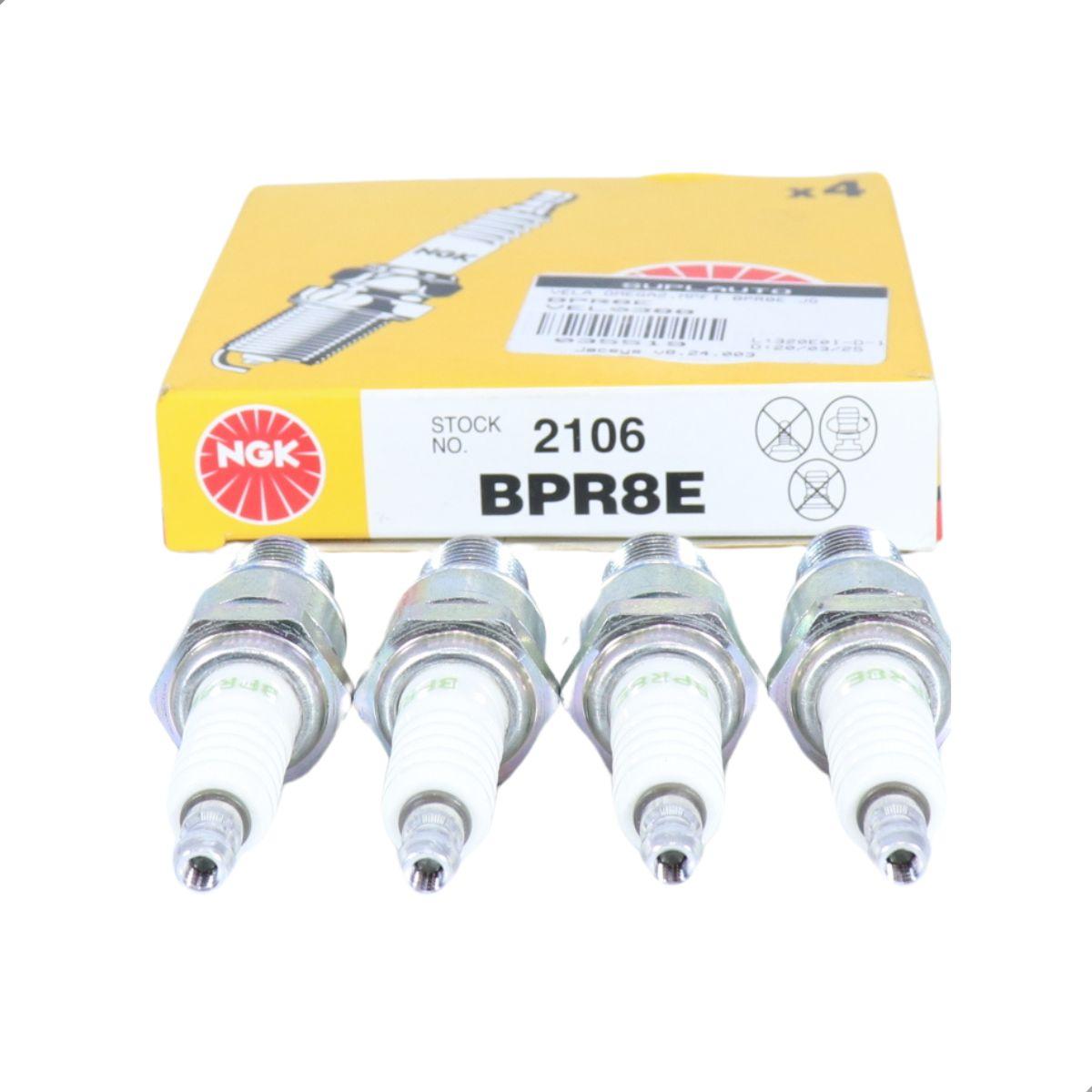 Vela Ignicao Ngk Bpr8E Omega /Suprema Spyder 85/87 Ngk Bpr8E