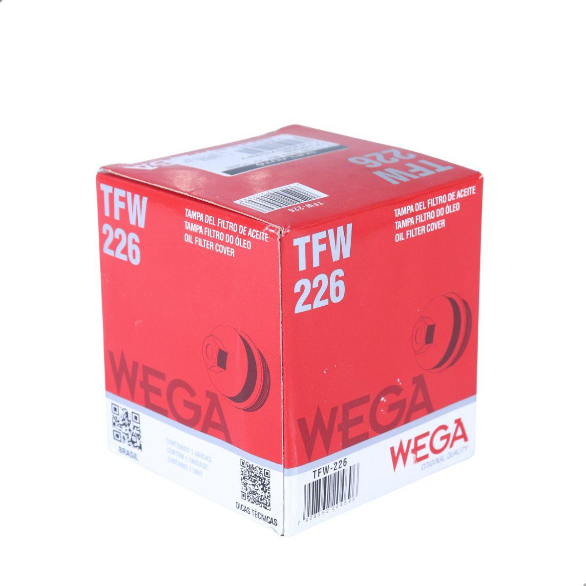 Tampa Filtro Oleo Mini Cooper 2014/ Bmw X1 2016/ 220I 2018/ Wega Tfw226