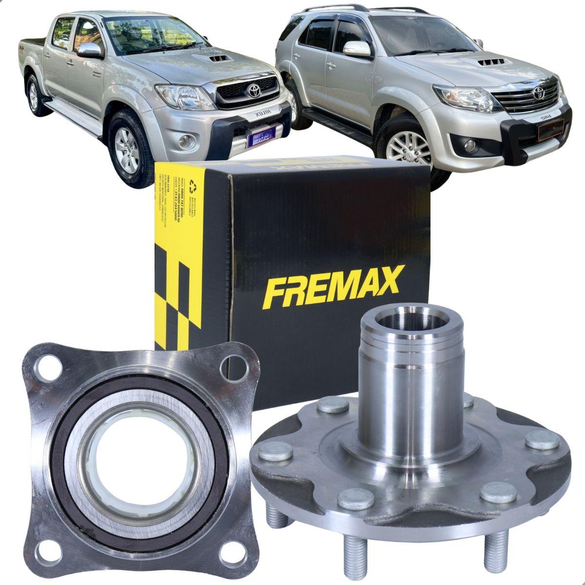 Cubo De Roda Dianteiro Toyota Hilux 2.5 2006/2012 Fremax Fwb0568