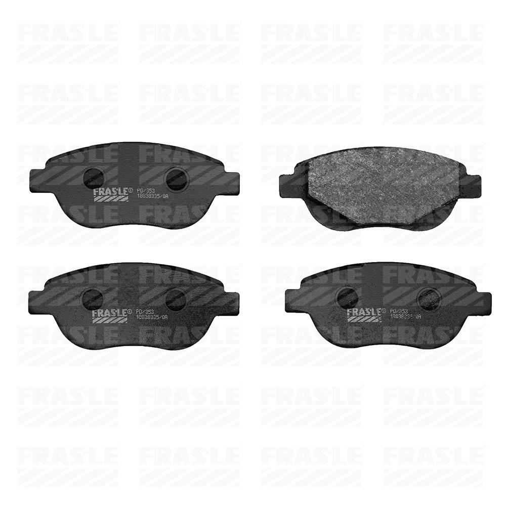 Pastilha Freio Diant Citroen C4 Peugeot 2008 Fras-Le Pd353