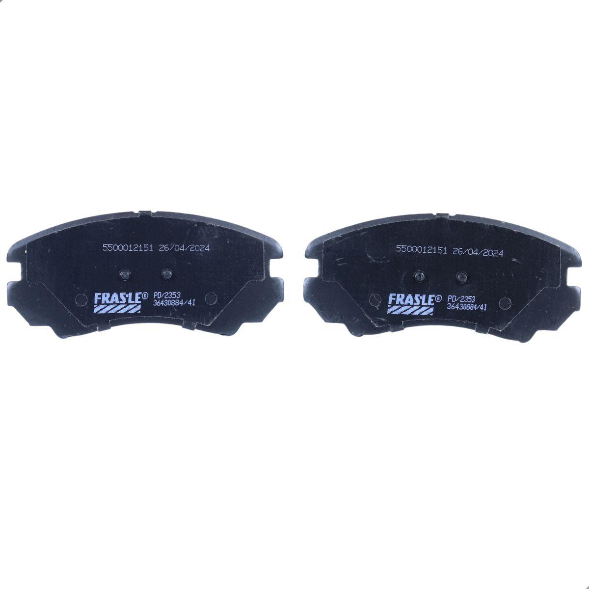 Pastilha De Freio Tiggo 2021/ Frasle Pd2353