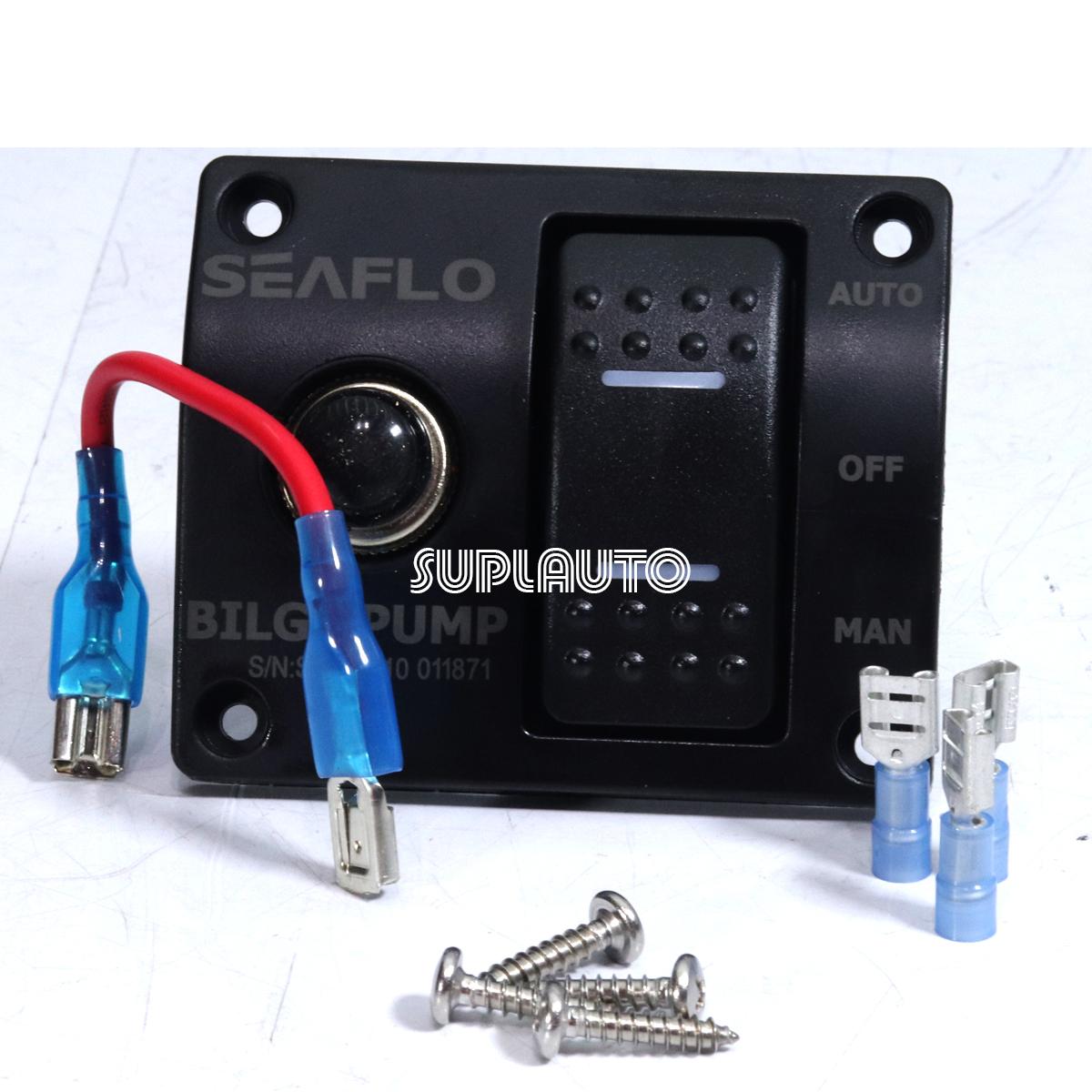 Painel De Controle Bomba De Porao Seaflo 60701