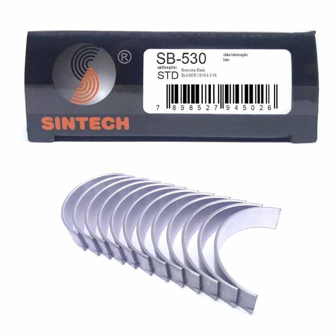 Bronzina Biela S10 Blazer 4.3 12V V6 1996/ Sintech Sb530/Std