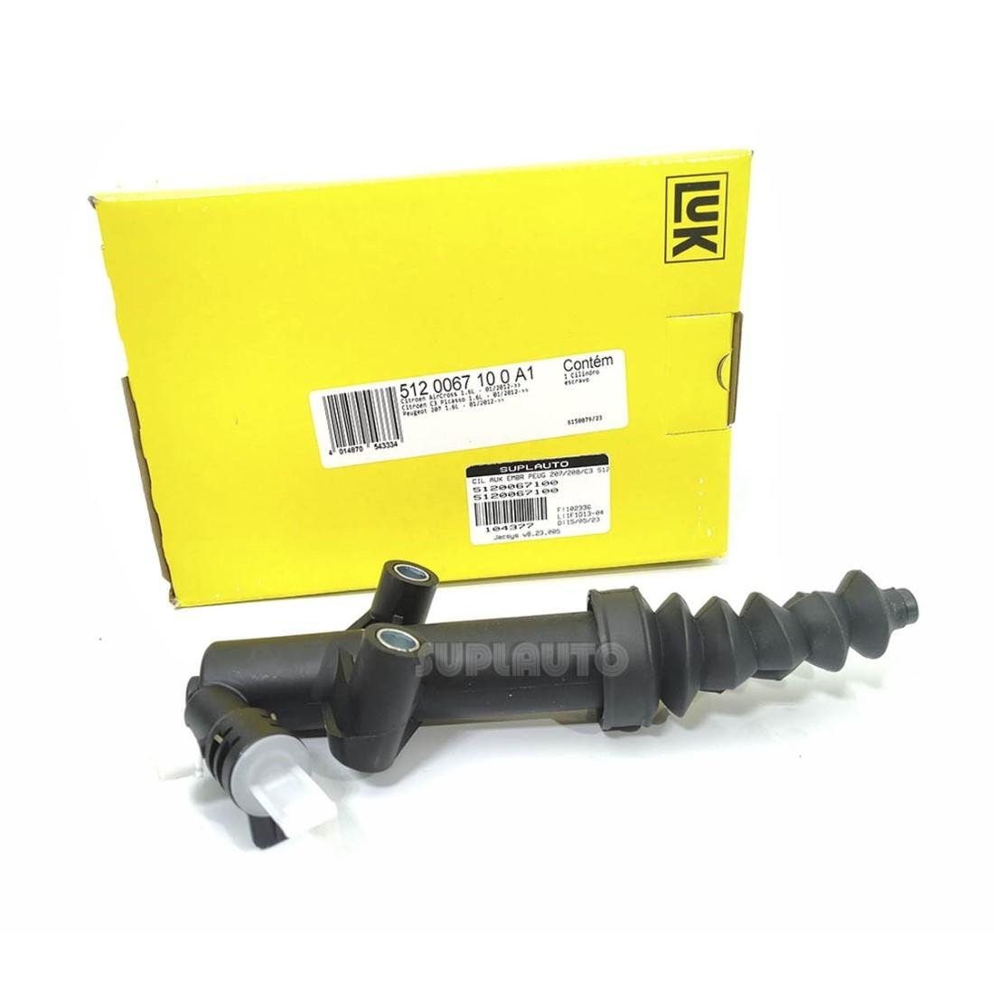 Cilindro Auxiliar Embreagem Aircross C3 207 Luk 5120067100