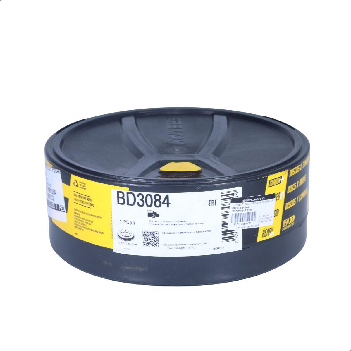 Tambor De Freio Peça Celta Prisma Fremax Bd3084