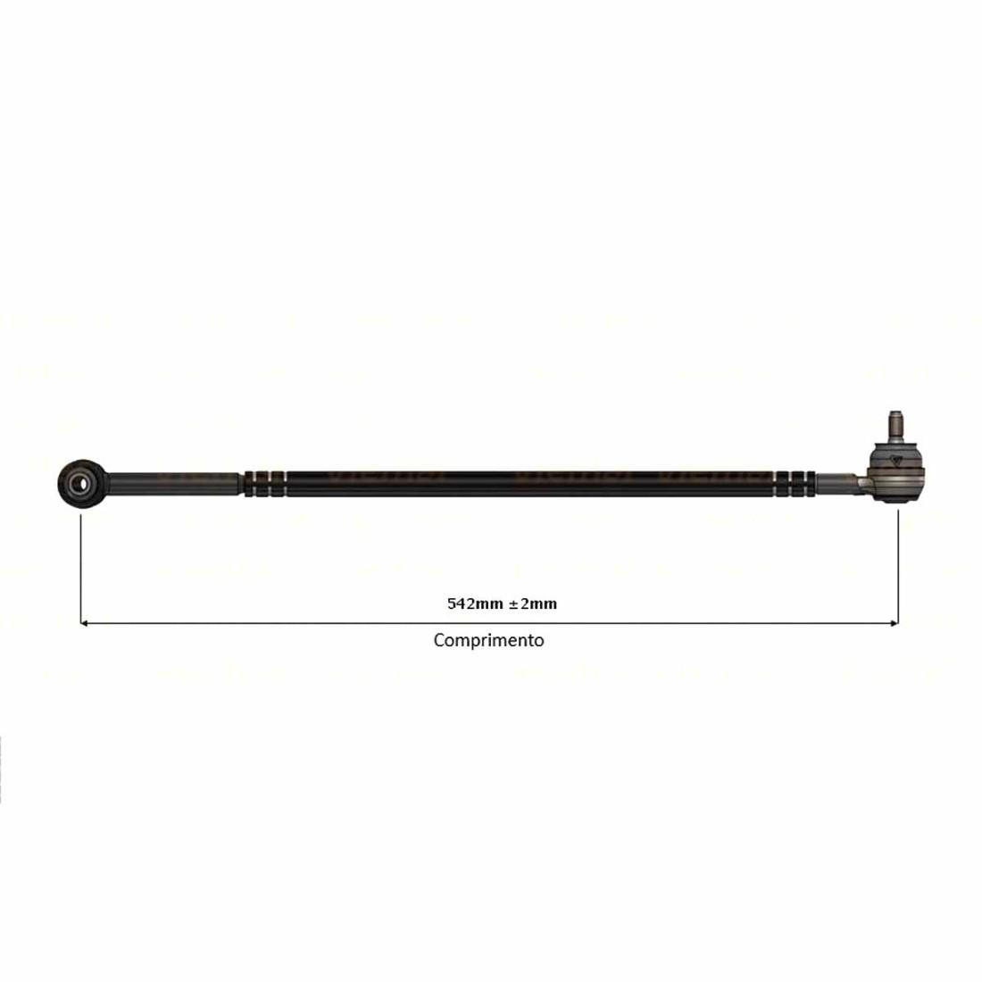 Barra Direcao Direita Gol G2 1997 A 1999 Viemar 750209