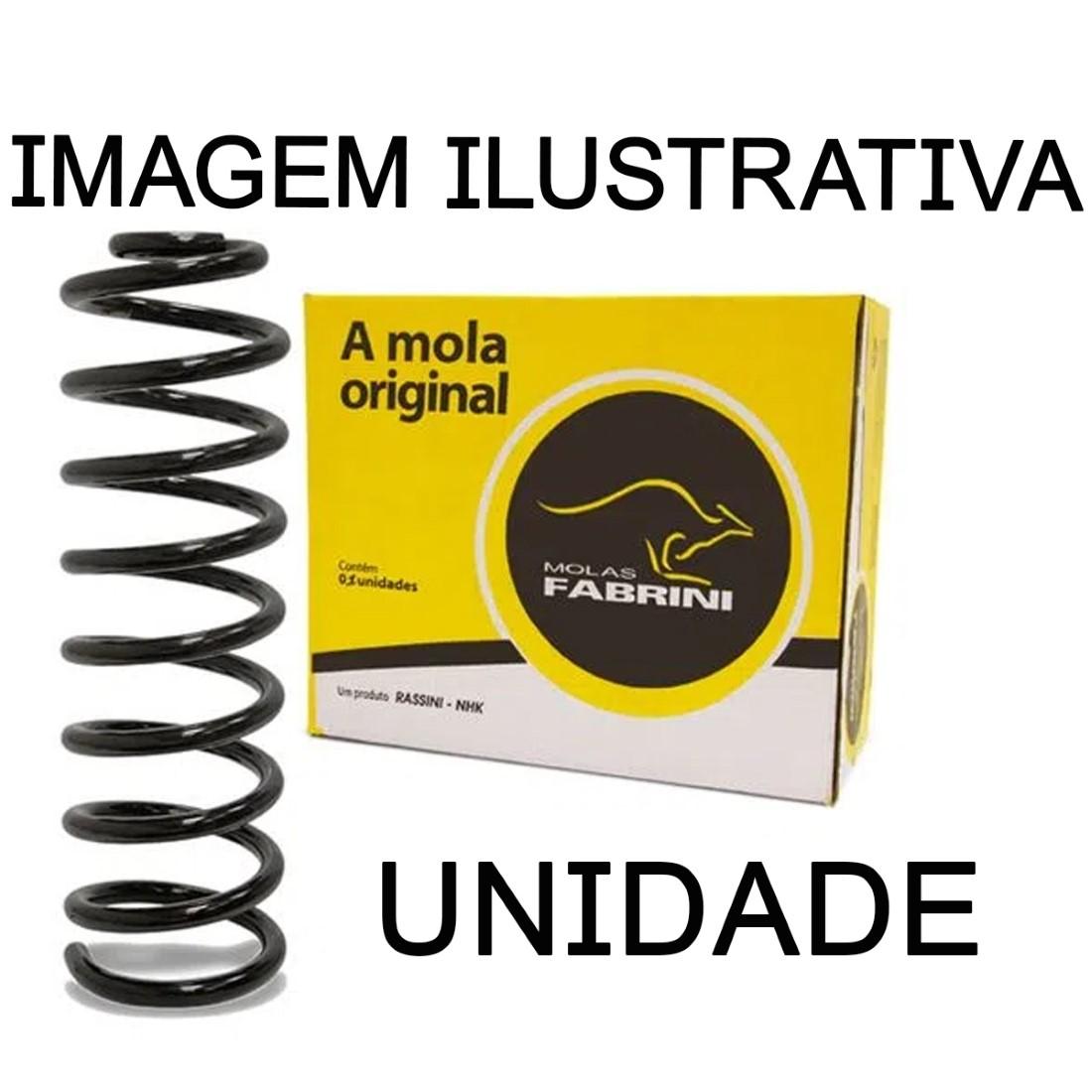 Mola Espiral Traseiro Escort Zetec 1997/2003 Fabrini Fo0368