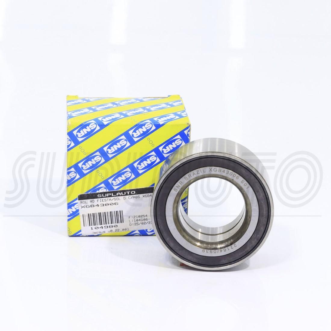 Rolamento De Roda Fiesta 2002/ Ecosport 2003/ Ntn Xgb43006