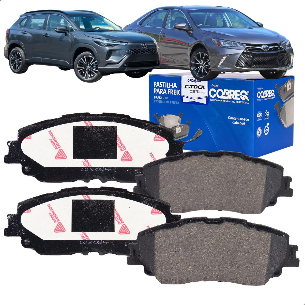 Pastilha De Freio Corolla Cross 2021/ Cobreq N2168