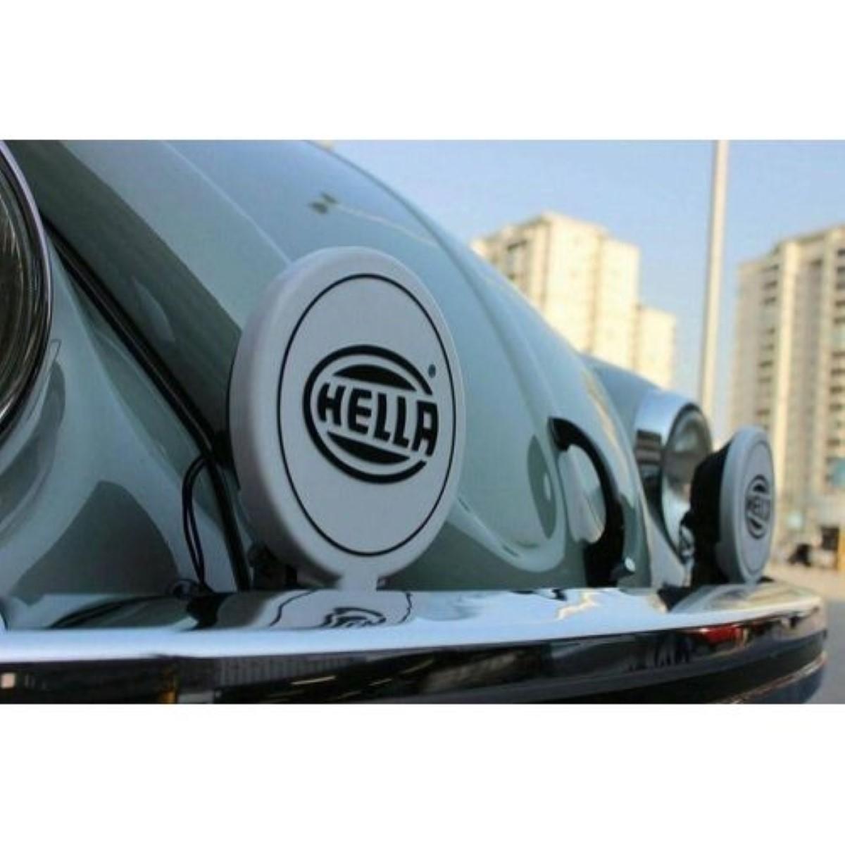 Farol Aux Off Road Hella 500Ff Kit 163Mm C/Lamp H3 12V 55W