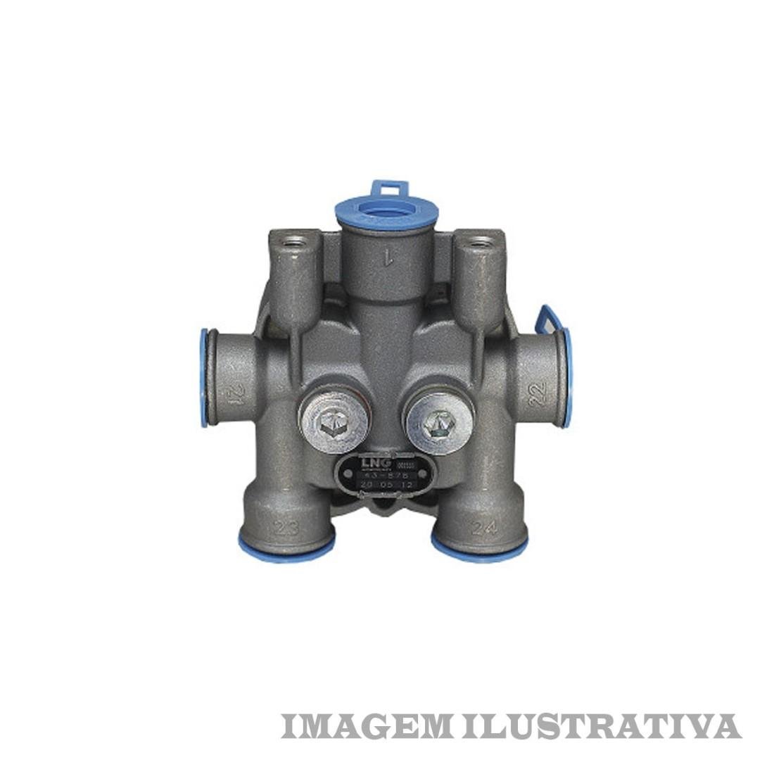 Valvula Protetora 4 Circuitos Scania 112 142 Wayser Wvl0428