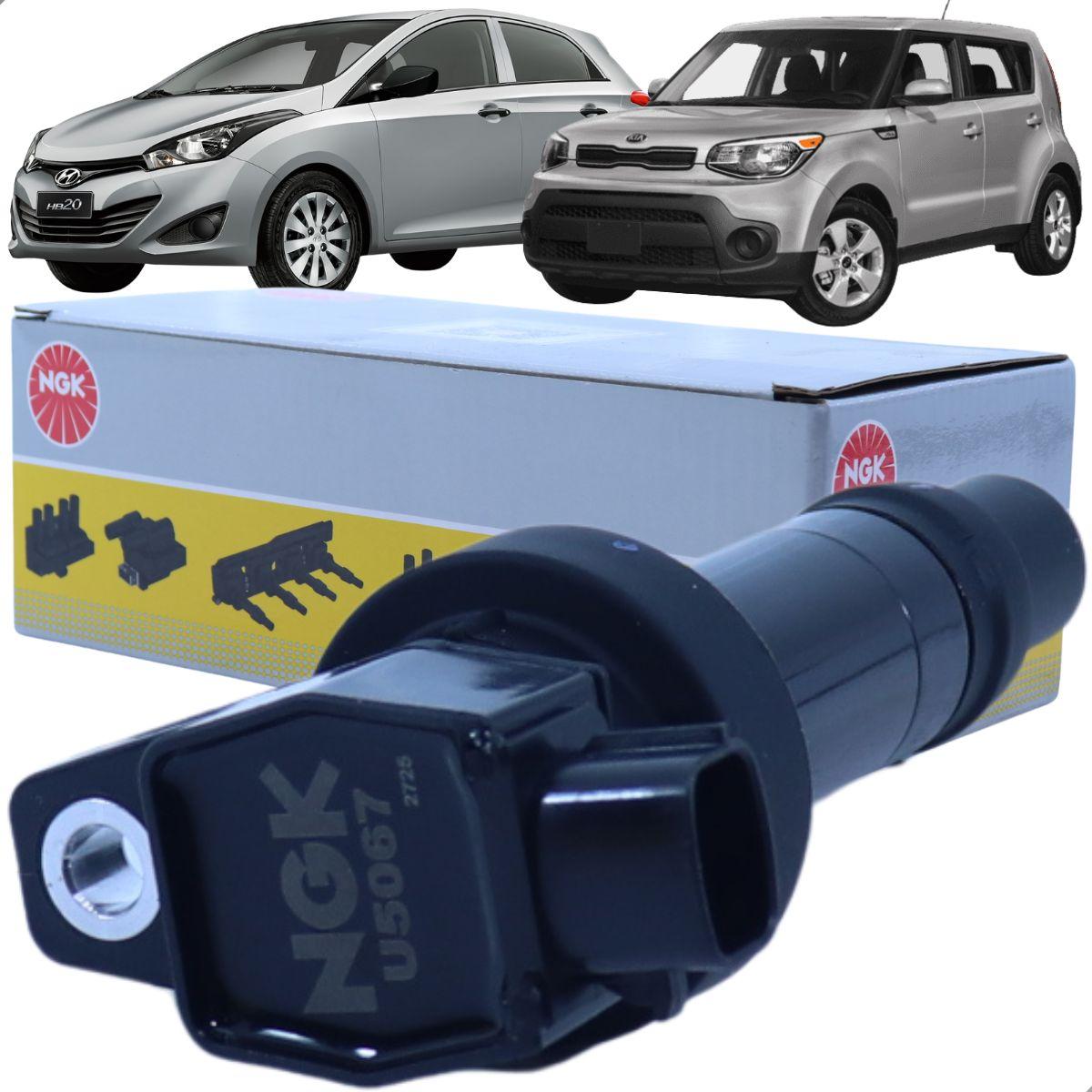 Bobina Ignicao Ngk Hb20 1.6 16V 2012/2014 Ngk U5067