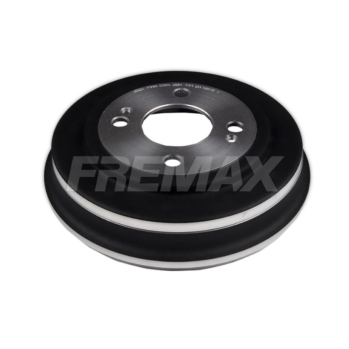 Tambor Freio Traseiro Honda Civic 1.5 1.6 Fit 1.4 1.5 Fremax Bd3901