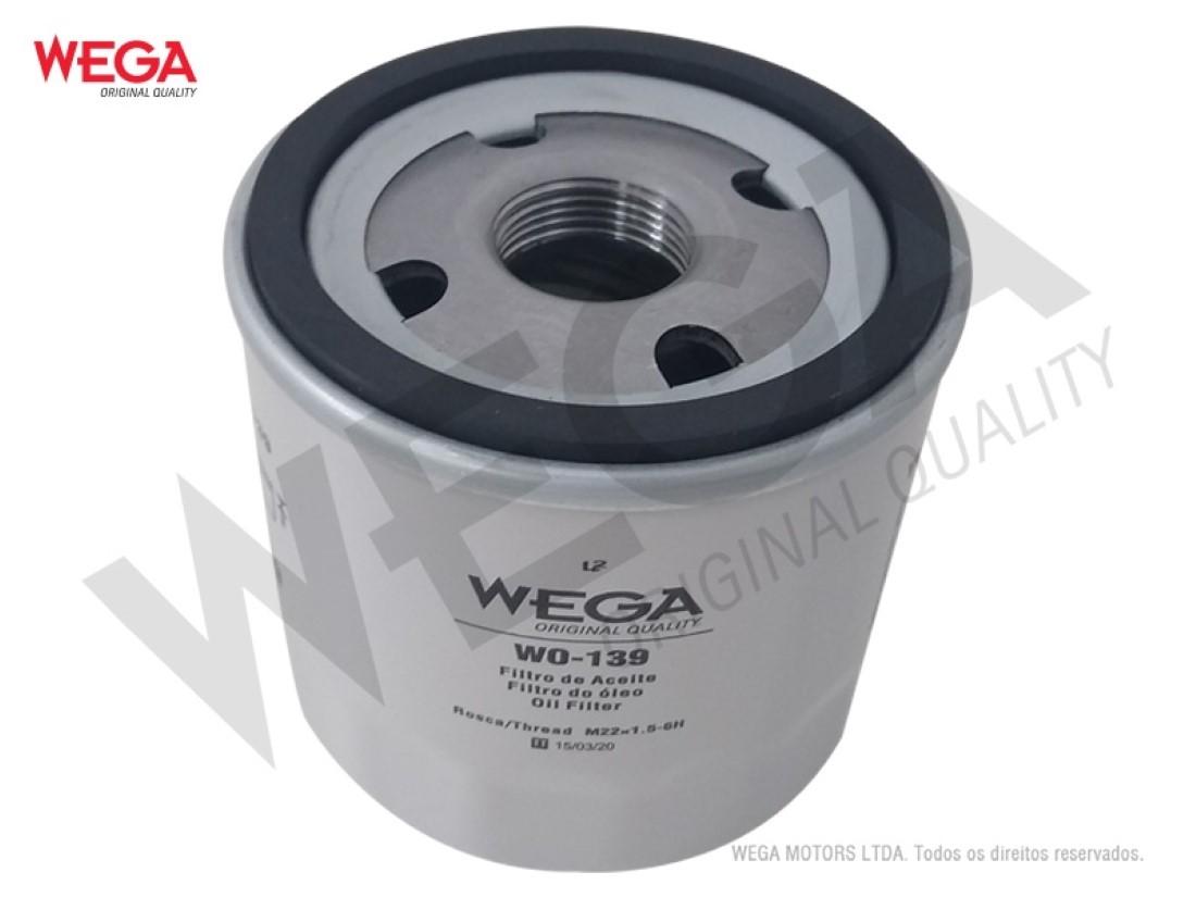 Filtro De Oleo Gm Onix Tracker 1.0 1.2 2020/ Wega Wo139