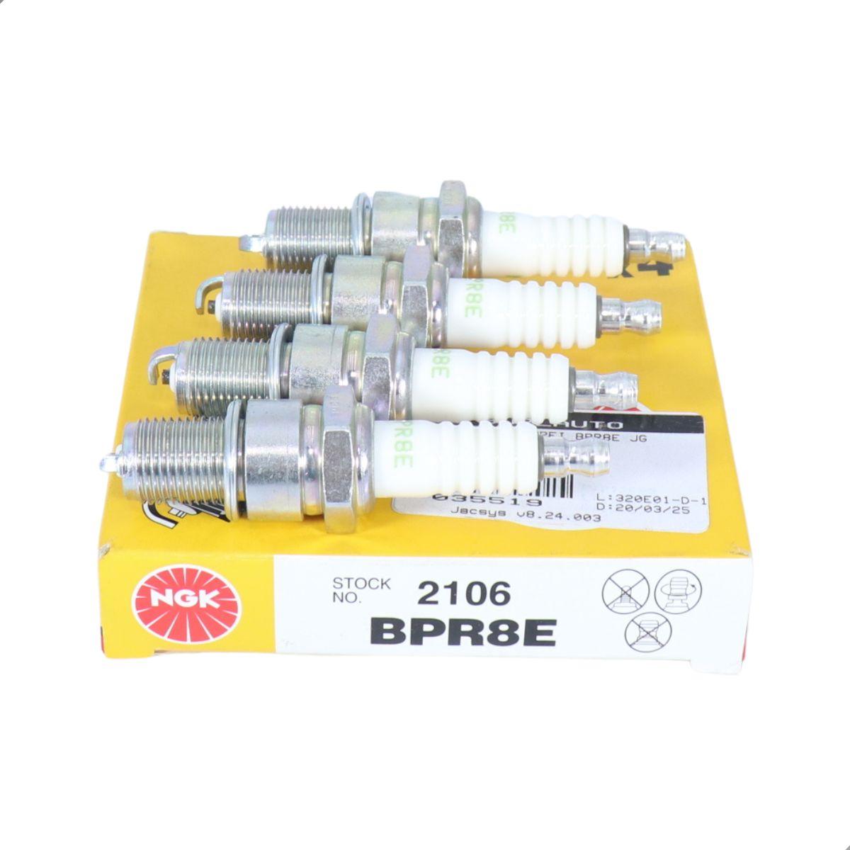 Vela Ignicao Ngk Bpr8E Omega /Suprema Spyder 85/87 Ngk Bpr8E