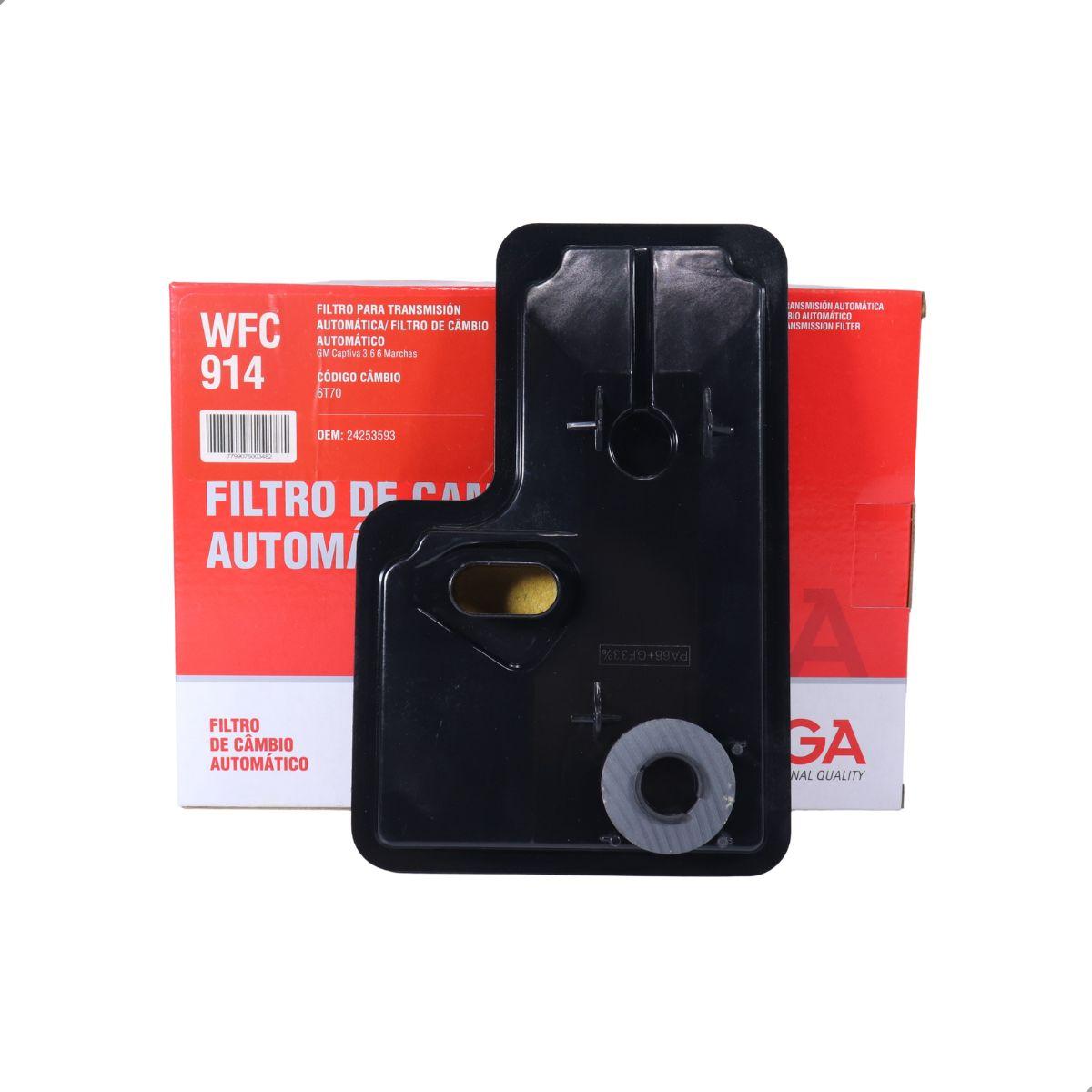 Filtro Cambio Automatico Ford Edge 3.5 Captiva Wega Wfc914