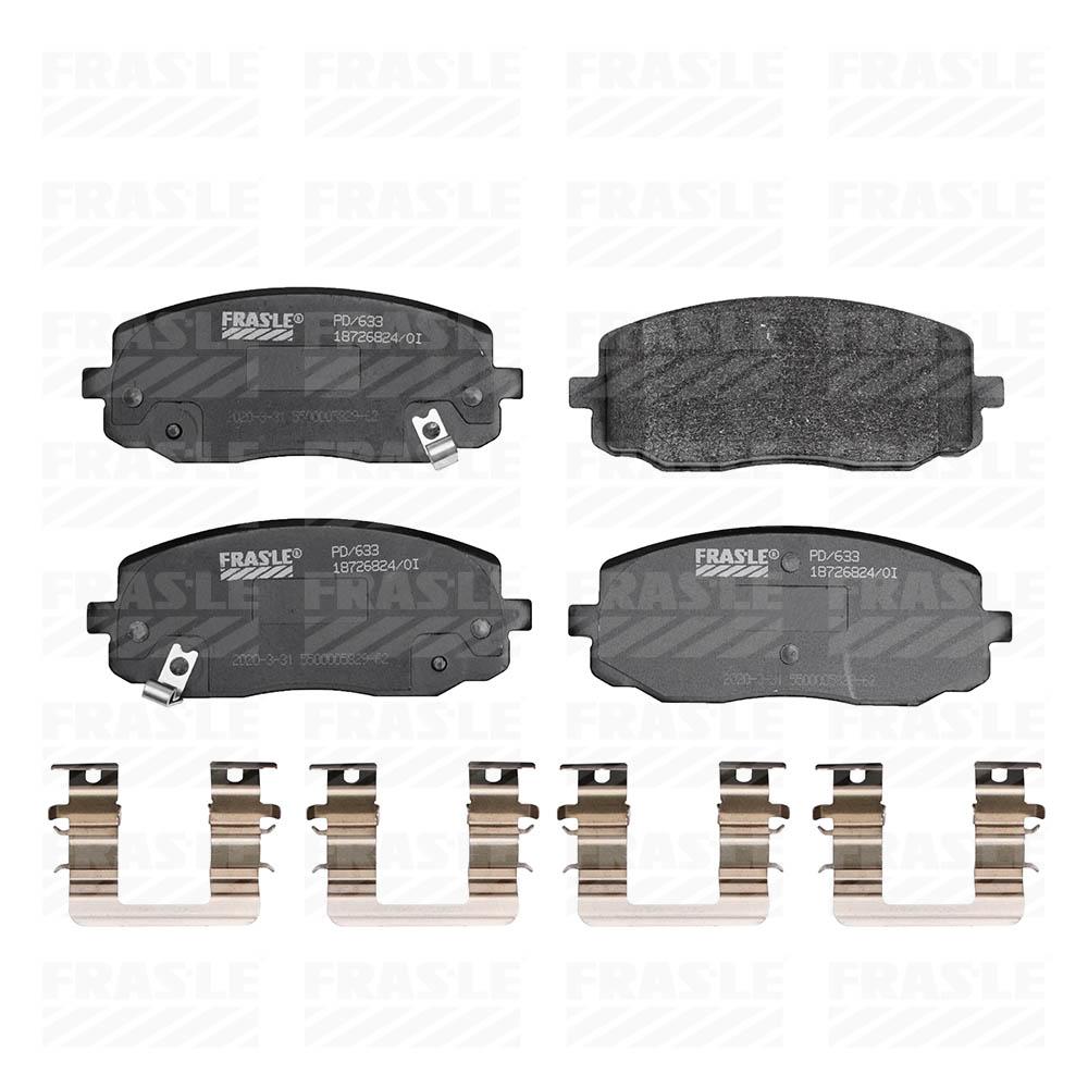 Pastilha De Freio Frasle Dianteira Kia Picanto 2007/ Hyundai I10 2008/ Pd633
