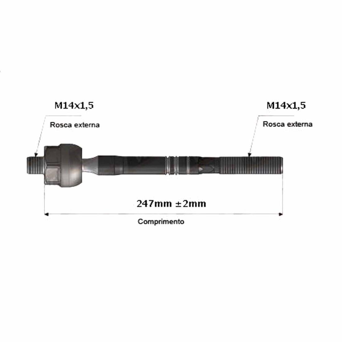 Axial Direcao Cruze Ii 2017 A 2023 Viemar 680645