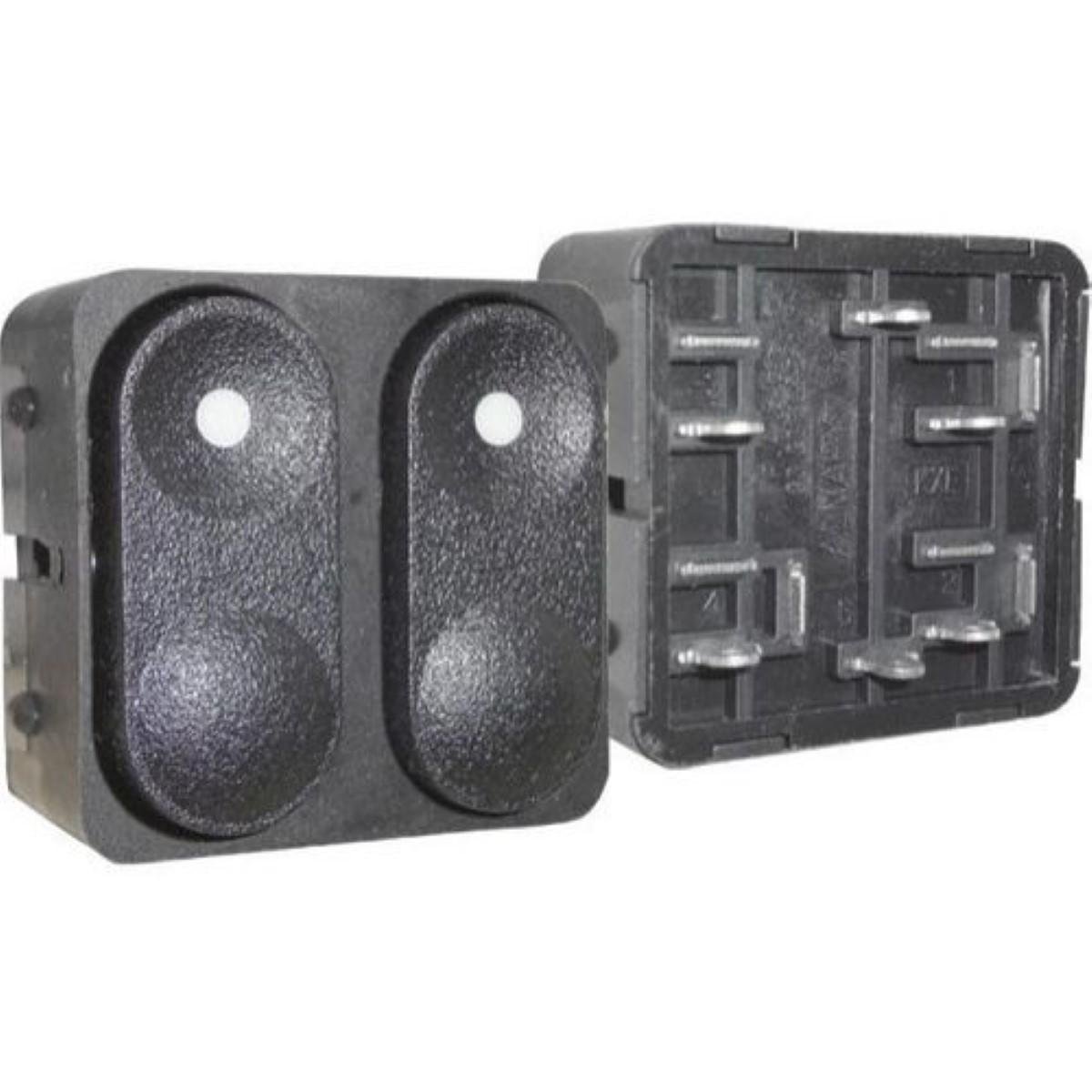 Interruptor De Vidro Eletrico Duplo Kadett Almapy 510014
