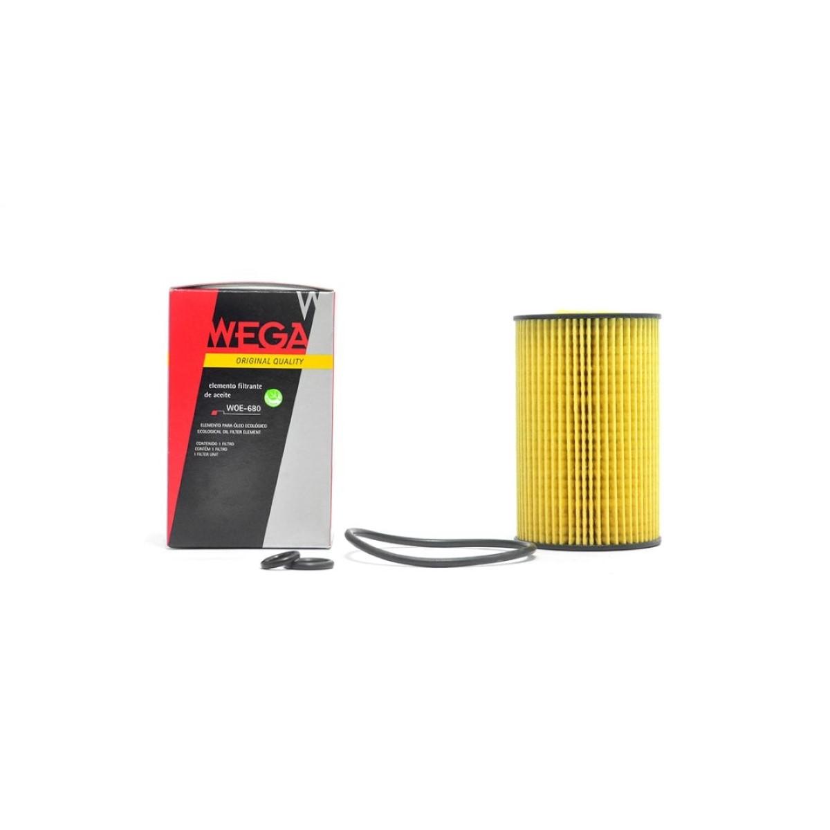 Filtro De Óleo Vw Amarok 10/ Wega Woe680