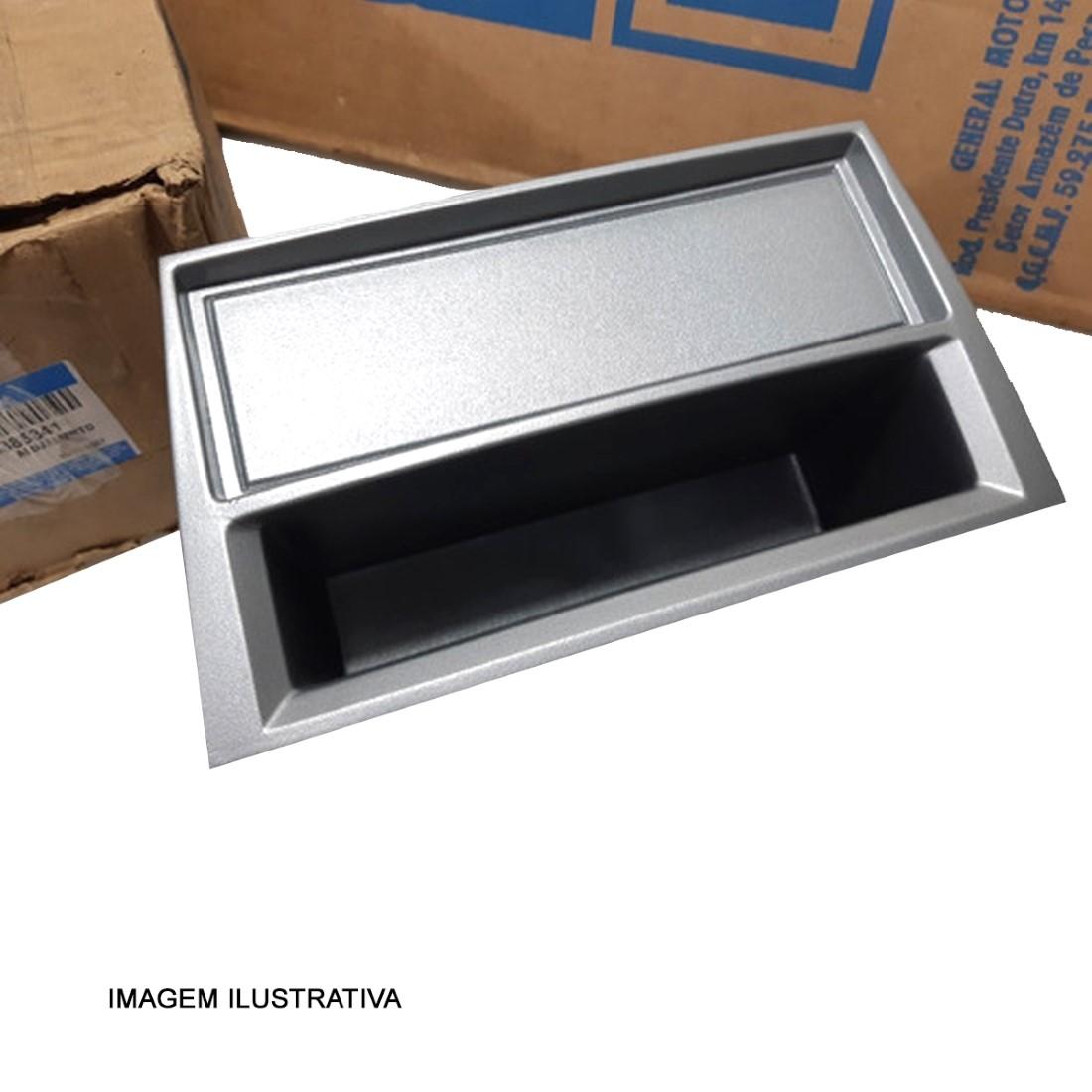 Moldura Painel Alojamento Radio Gm Meriva 06/12 Gm 93385341
