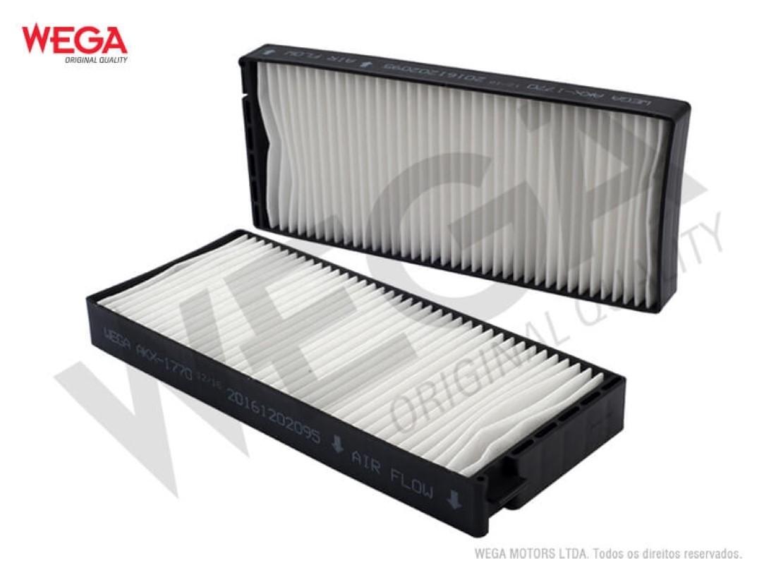 Filtro Cabine Jac J3 1.4 2011/ J3 S 1.5 2013/ Wega Akx1770