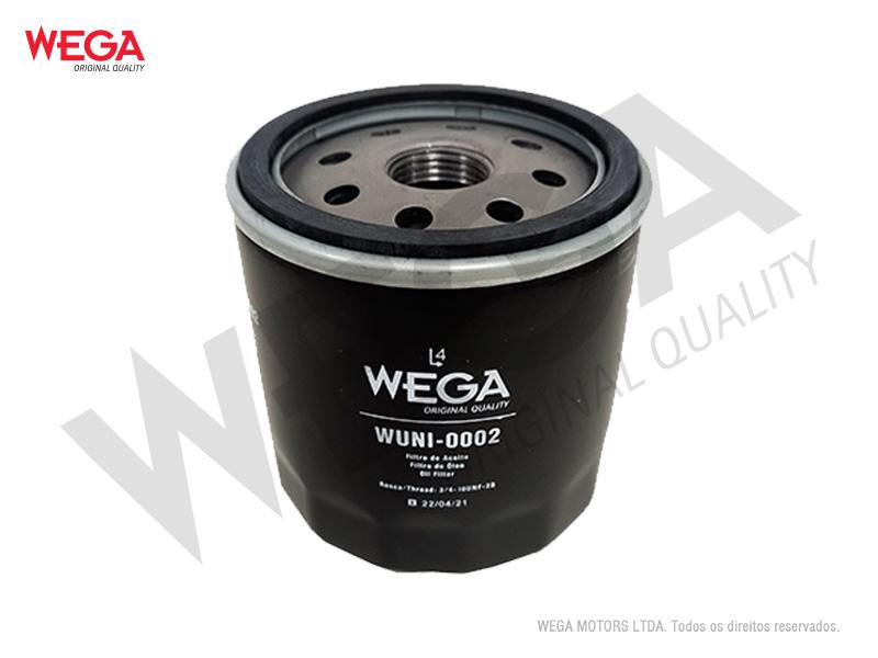 Filtro De Oleo Gol Saveiro Parati 1.5 1.6 /84 Wega Wuni0002