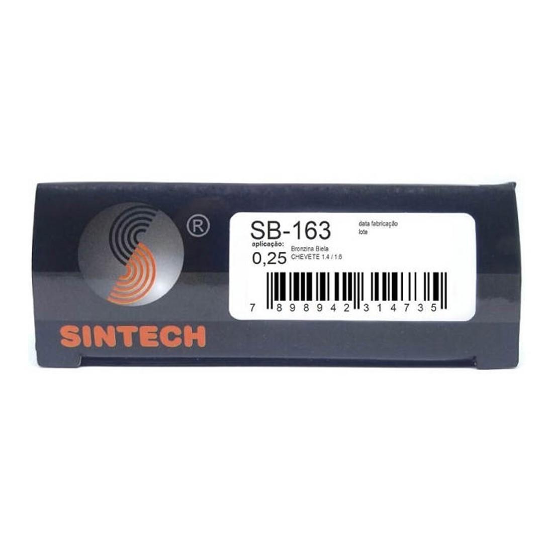 Bronzina Biela Chevette 1974/ Sintech Sb163/25