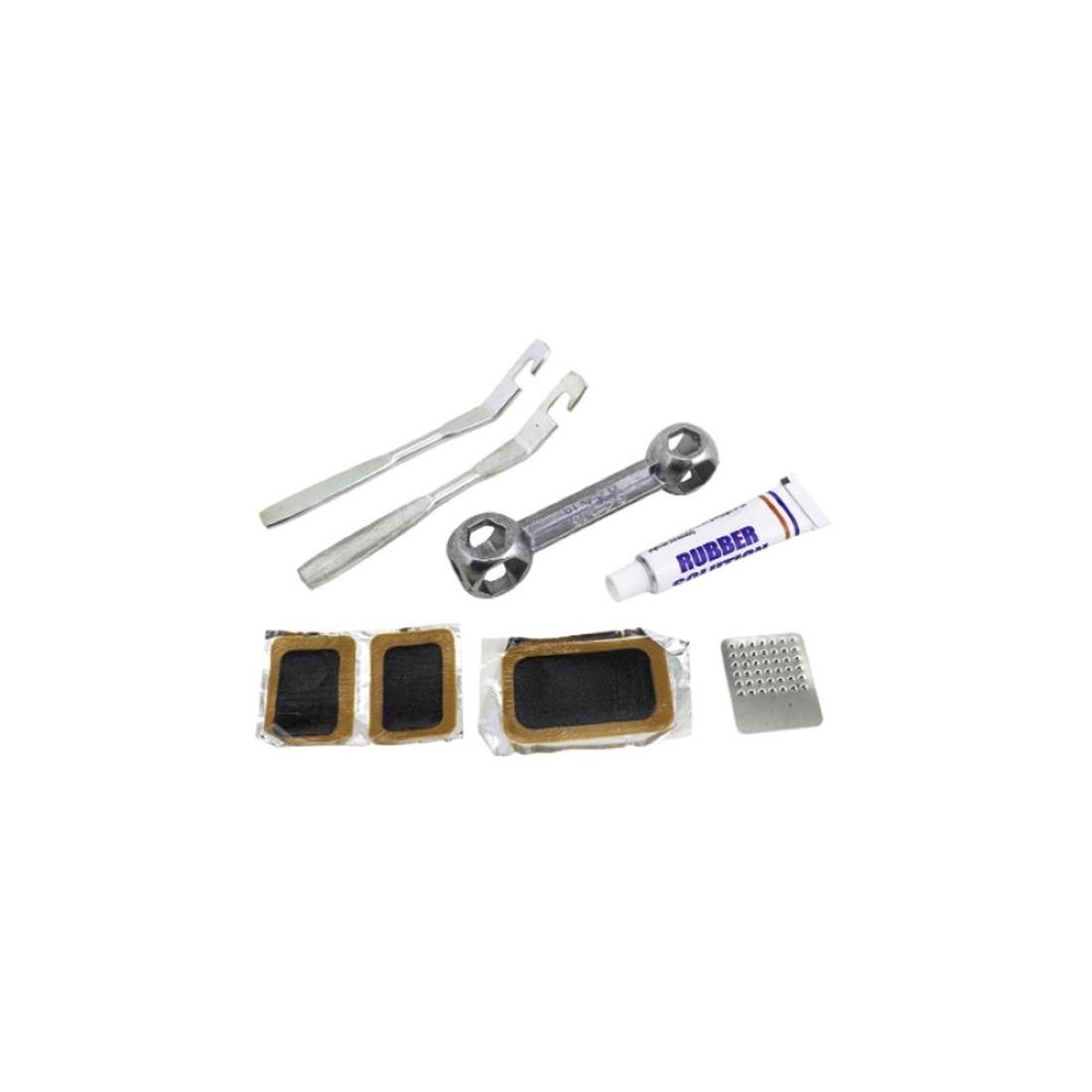 Kit Com 10 Pecas Para Reparo De Bicicleta Western 3000