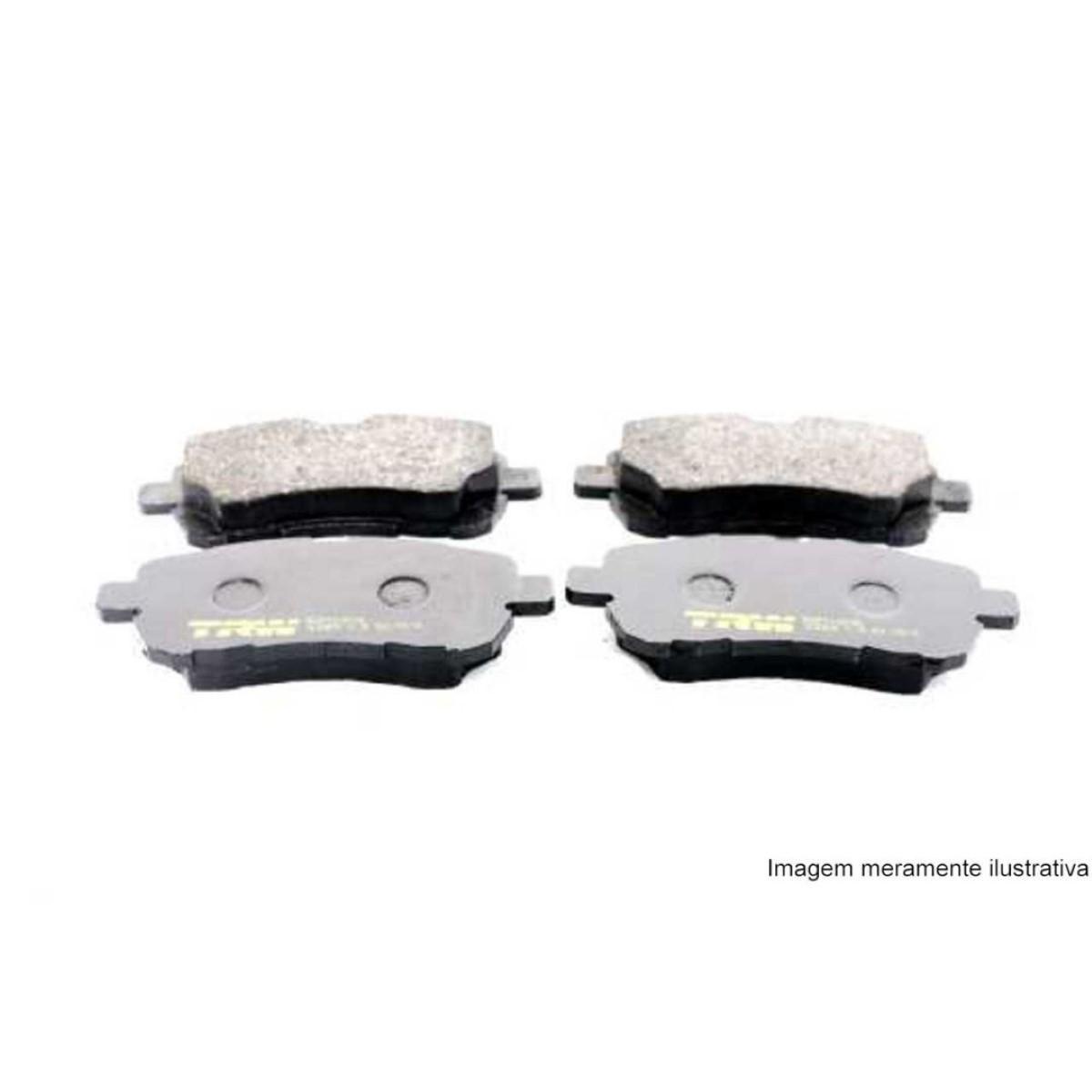 Pastilha De Freio Fiesta Ka 12/14 New Tds Trw Rcpt13730