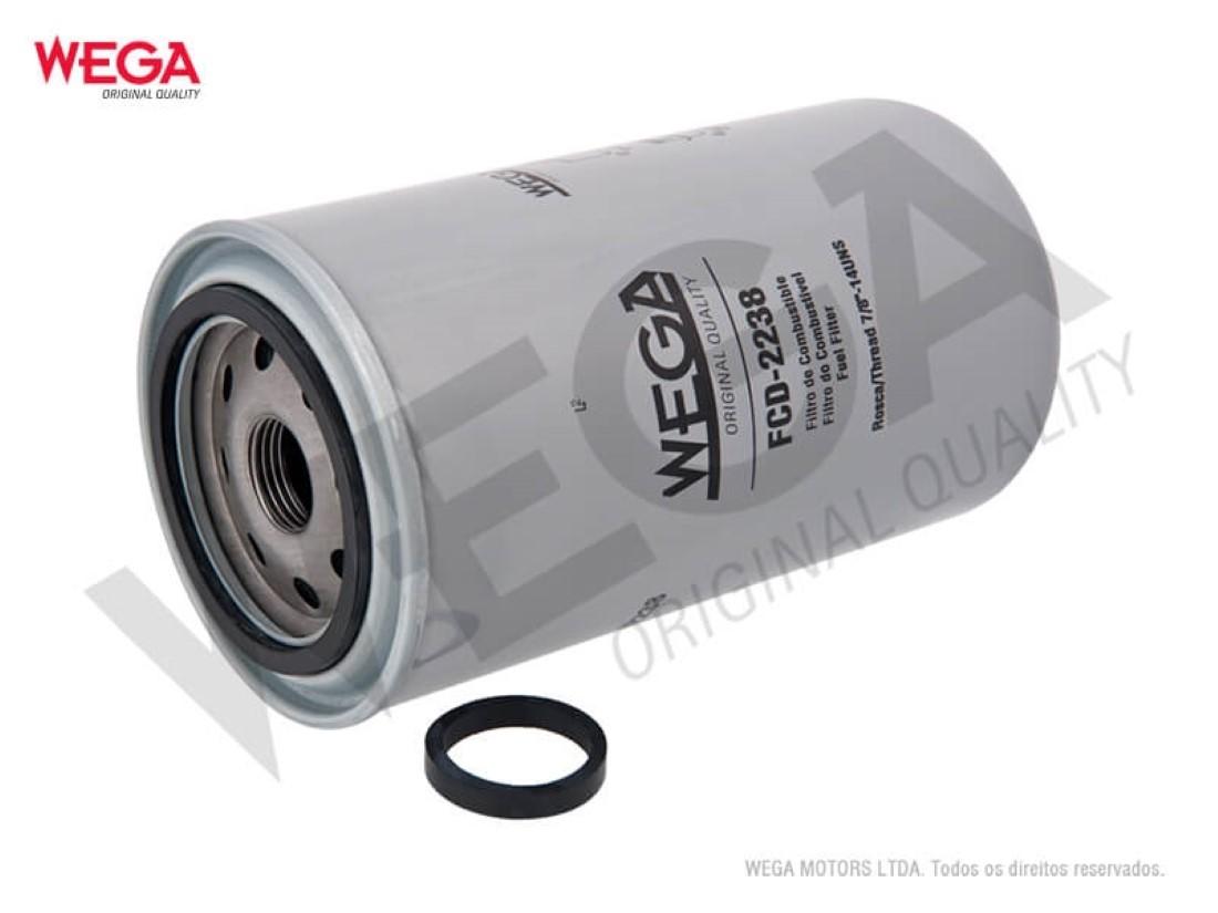 Filtro De Combustivel Ford Cargo 1933 3133 12/ Wega Fcd2238