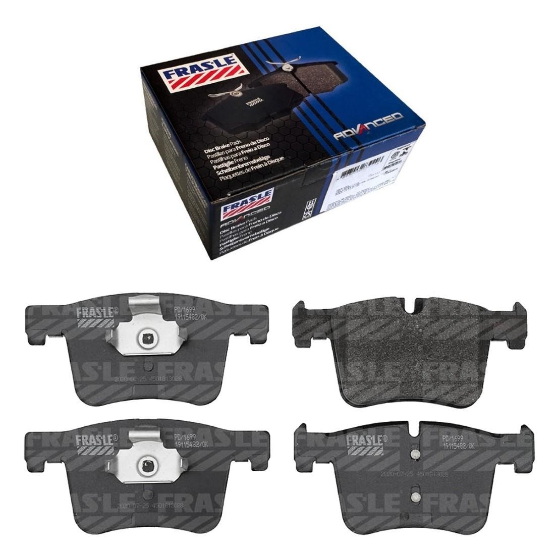 Pastilha Freio Dianteira Bmw Serie 1 3 X3 X4 Fras-Le Pd1699