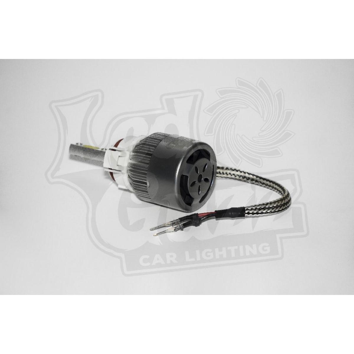 Kit Lampada Super Ultra Led H16 50W 5000 Led Guzz Lgzm9Ch16