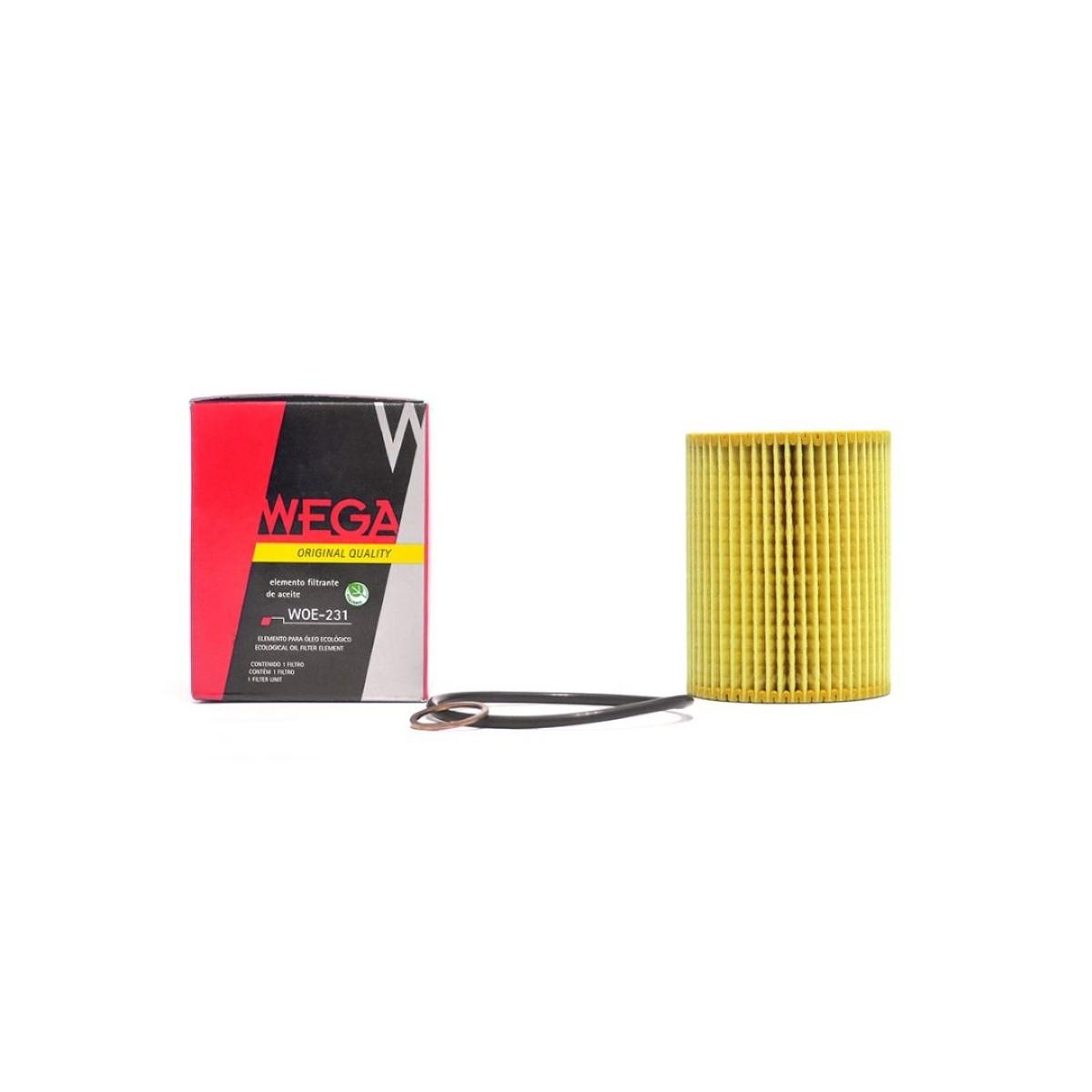 Filtro De Óleo Serie 1 Serie 3 Wega Woe231