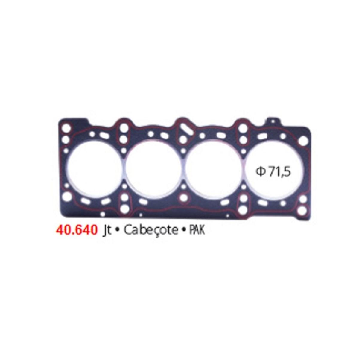 Junta Cabecote Fire 1.0 1.3 8V 2000 Em Diante Pathway 40640