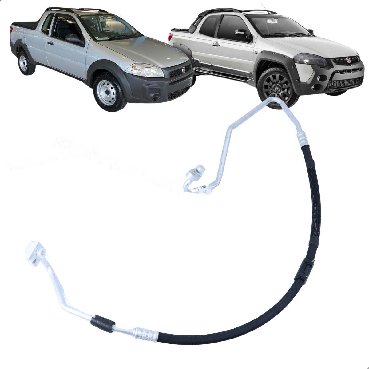 Tubo Flexivel Ar Condicionado Strada 1.4 13/20 Fiat 52034775