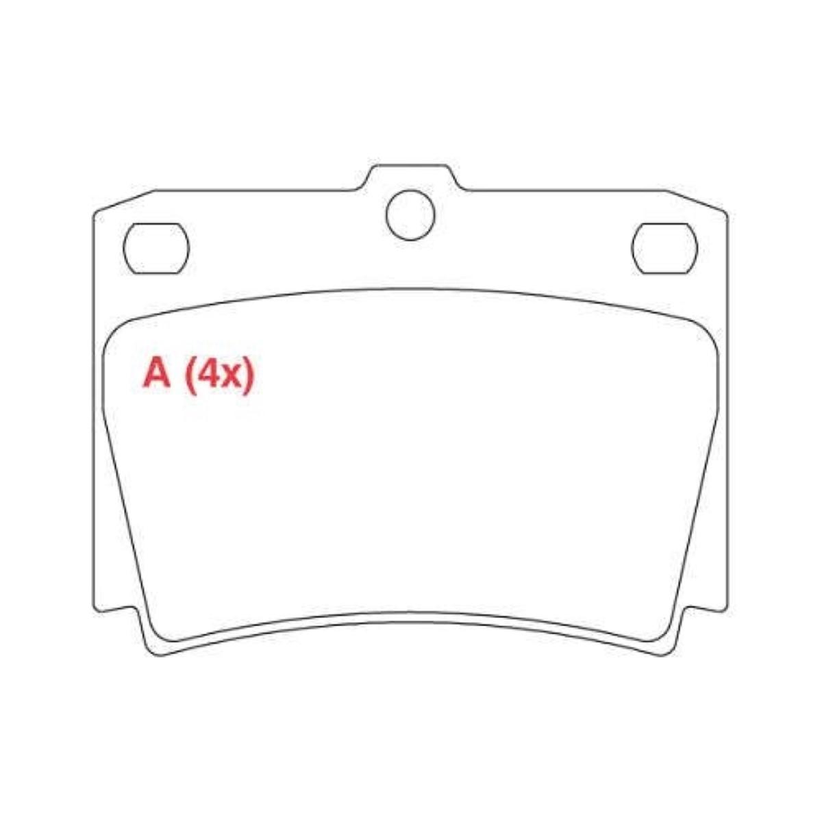 Past Fr Pajero T Pw386 Sport 98/-Dakar 10/ Tras