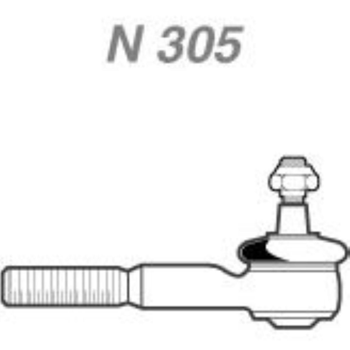 Terminal De Direcao Cd10 20 87 Le Cd 10 Ver Nakata N305