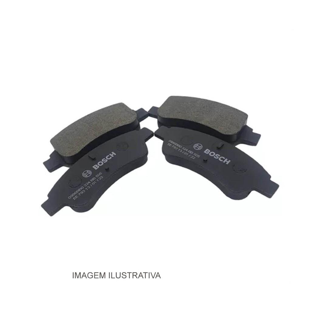 Pastilha De Freio Bb505 Peugeot 206 2000/2009 Bosch Bb505